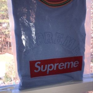 Supreme Long Sleeve Baby Blue